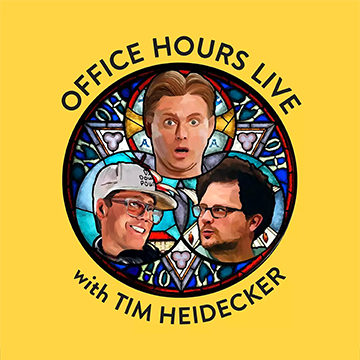 Office Hours Live with Tim Heidecker logo artwork