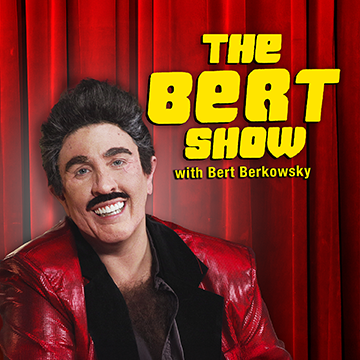 The Bert Show with Bert Berkowsky logo artwork